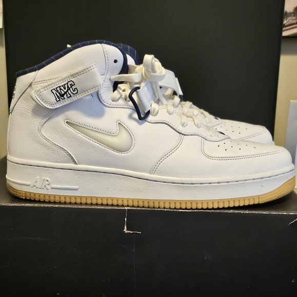 Nike Air force One Q Mid NY VS NY - Picture 1 of 5